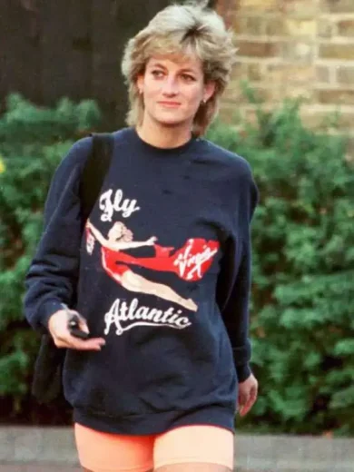 Princess Diana Fly Virgin Atlantic Sweatshirt
