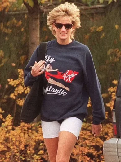 Princess Diana Fly Virgin Atlantic Sweatshirt