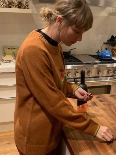 Taylor Swift Rainbow Cookie Sweater