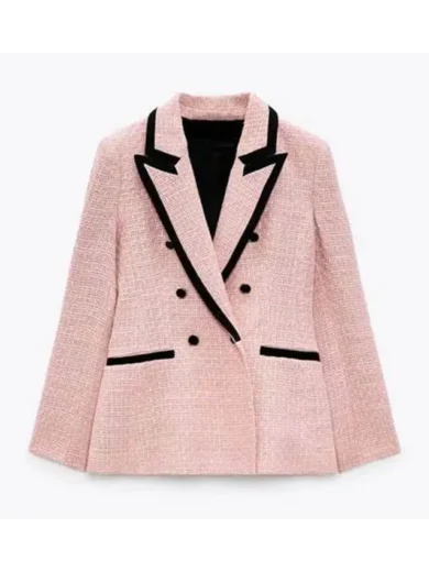 The Watcher Karen Calhoun Pink Blazer