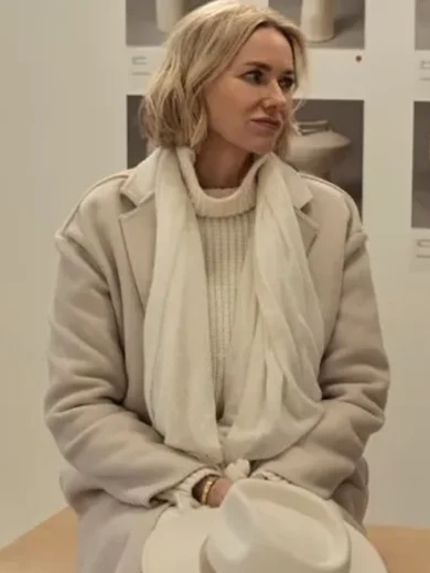 The Watcher Nora Brannock White Trench Coat