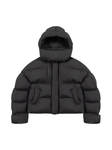 Trendt Vision Black Puffer Jacket