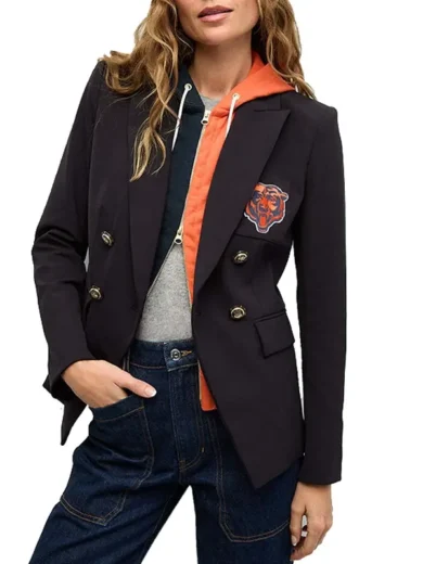 NFL x Veronica Beard Chicago Bears Dickey Jacket