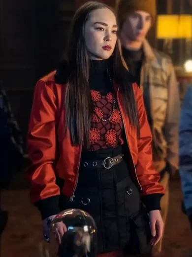 Wednesday 2022 Yoko Tanaka Bomber Jacket