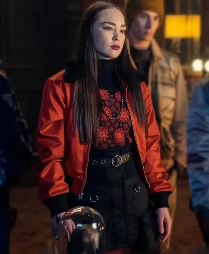 Wednesday 2022 Yoko Tanaka Bomber Jacket