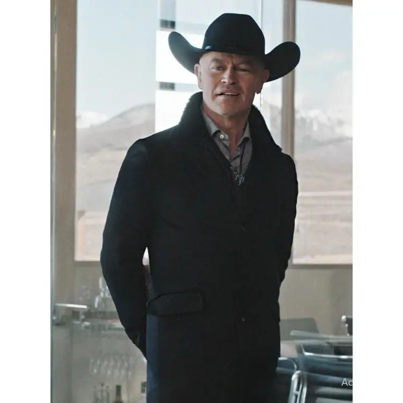Yellowstone Malcolm Beck Black Coat