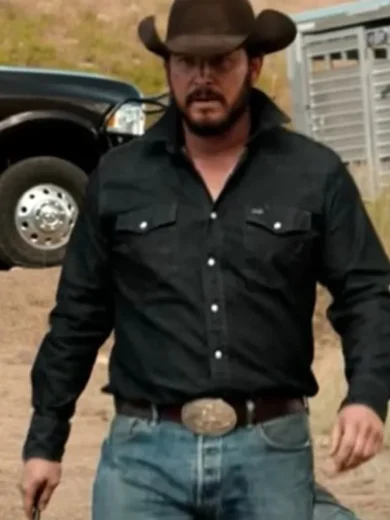 Yellowstone Rip Wheeler Black Shirt
