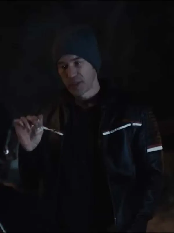 American Murderer Tom Pelphrey Leather Jacket