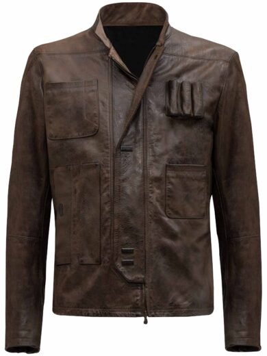 Star Wars TFA Han Solo Leather Jacket