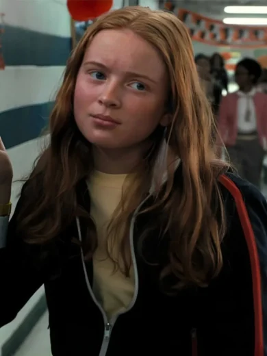 Stranger Things Max Mayfield Black Jacket