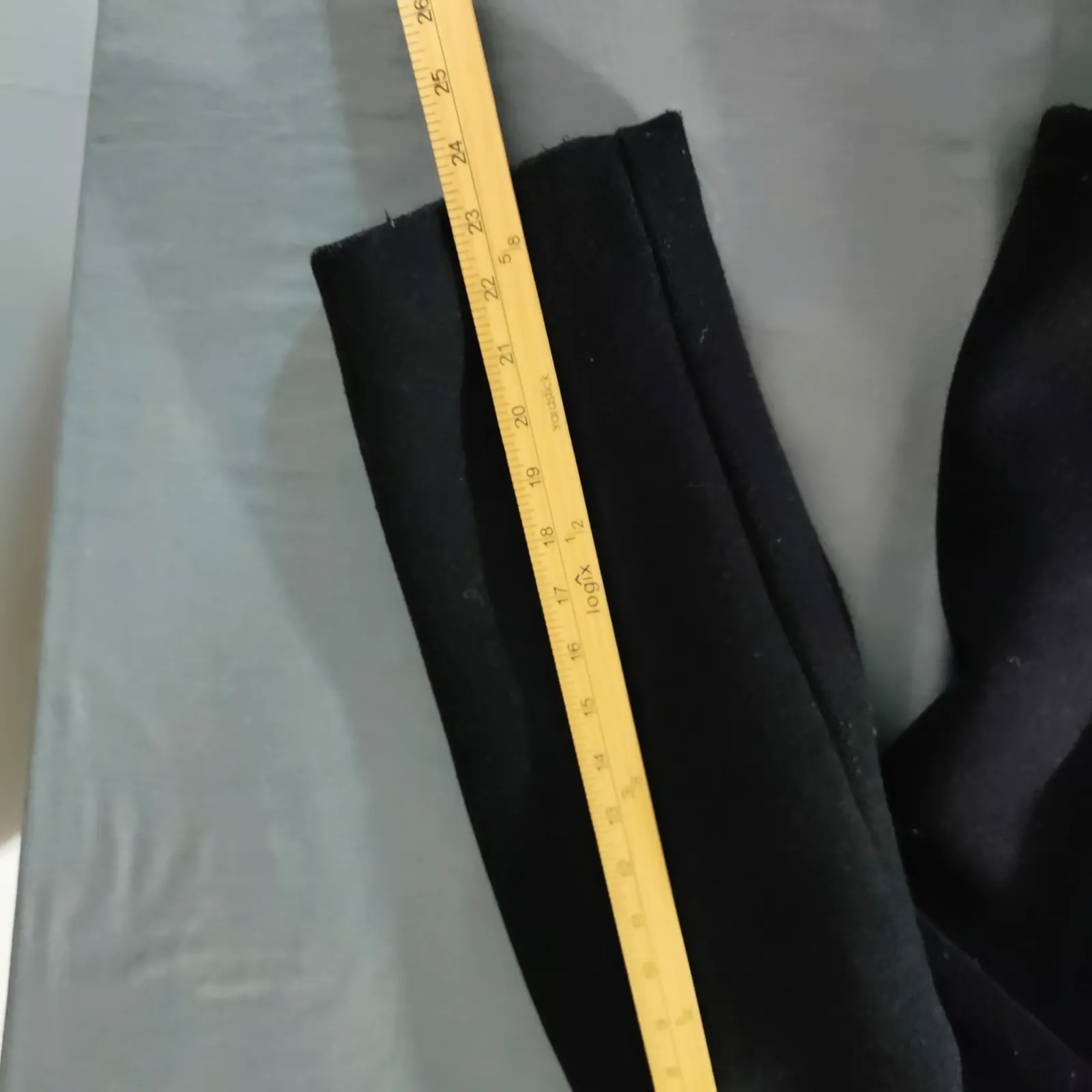 Schott U.S. 740N Pea Coat Quilted Lining Wool Black 52 USA Made Vintage Naval