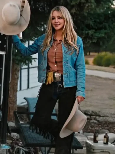 Yellowstone Mia Blue Denim Jacket