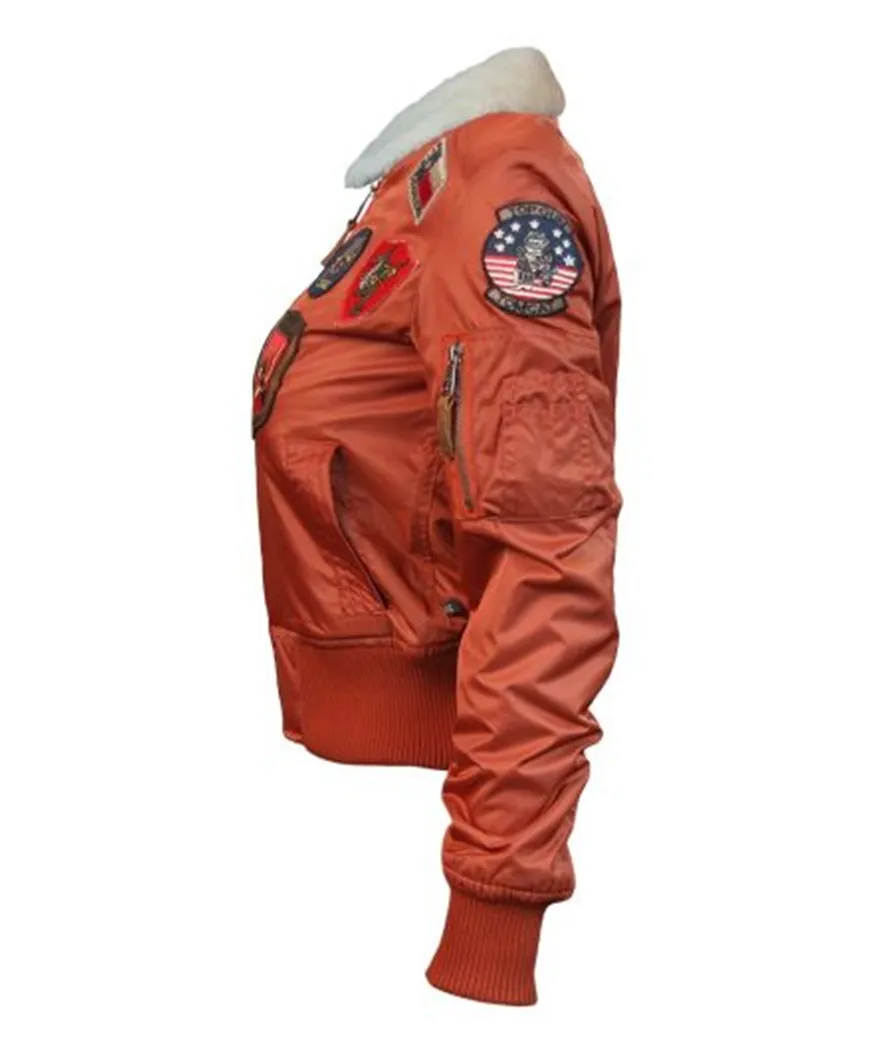 Womens Top Gun B-15 Flight Bomber Jacket