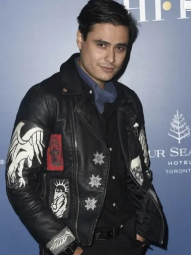 Blood Quantum Lysol Leather Jacket