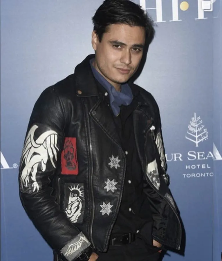 Blood Quantum Lysol Leather Jacket