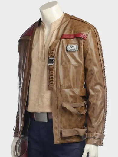 Star Wars The Force Awaken Finn Leather Jacket