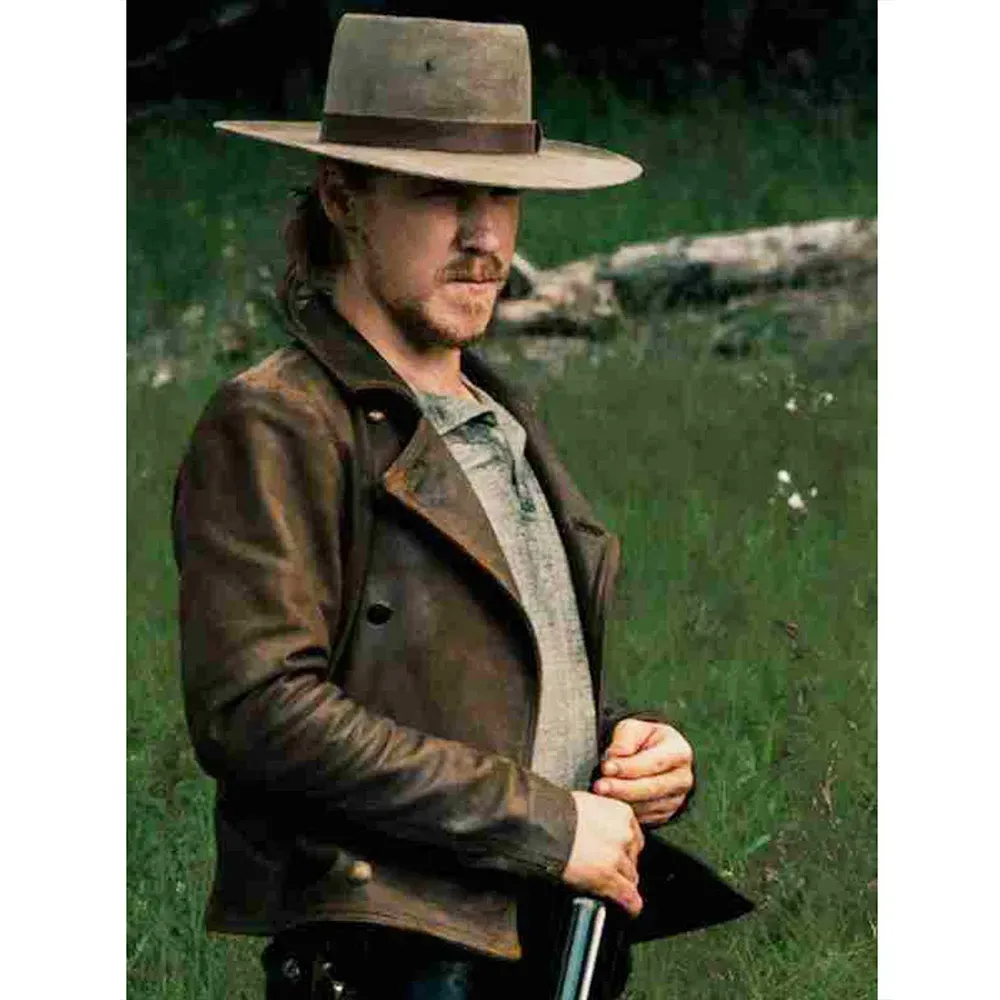 Billy the Kid Jesse Evans Leather Jacket