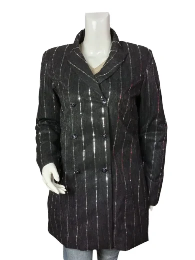 The Eras Tour Taylor Swift Black Sequin Blazer