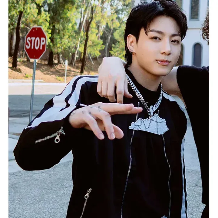 3D Jung Kook Black Jacket