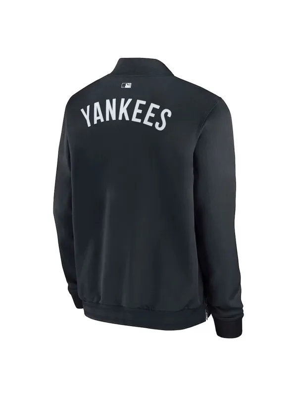 Men’s New York Navy Full-Zip Bomber Jacket