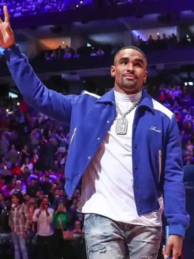 Jalen Hurts Amiri Varsity Jacket