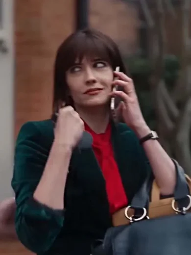 Nocebo 2022 Eva Green Velvet Coat