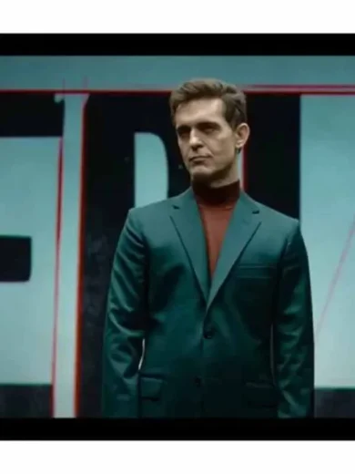 Berlin 2023 Pedro Alonso Blue Blazer