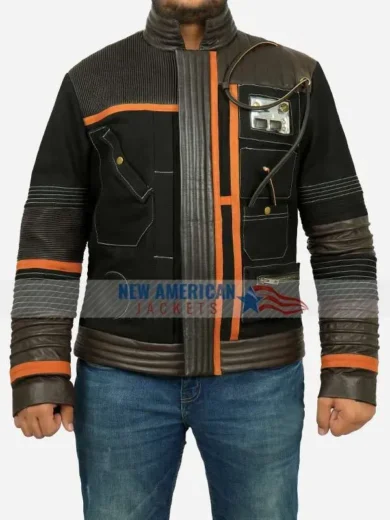 Diego Luna Andor S02 Leather Jacket