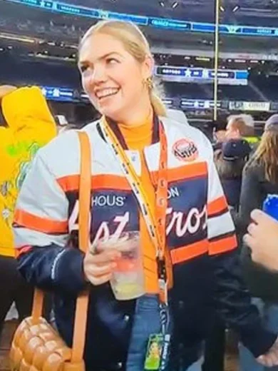 Kate Upton Justin Verlander Astros Jacket