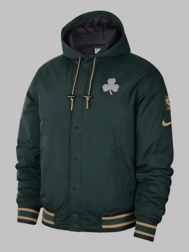 NBA Boston Celtics Bomber Hooded Jacket
