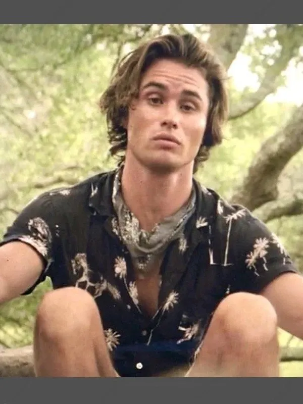 Outer Banks Horse And Palm Print Shirt