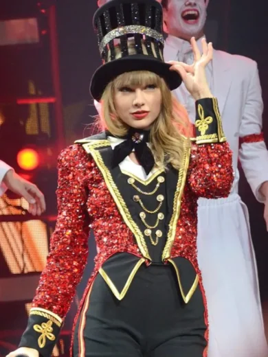 Taylor Swift Red Sequin Jacket