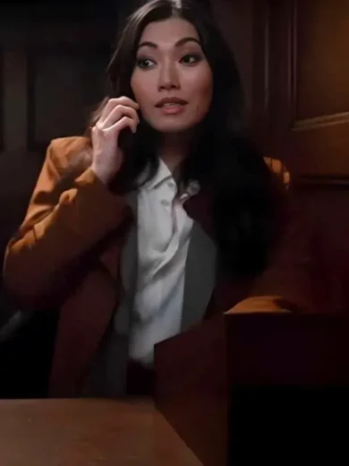 The Company You Keep Emma Hill Brown Blazer