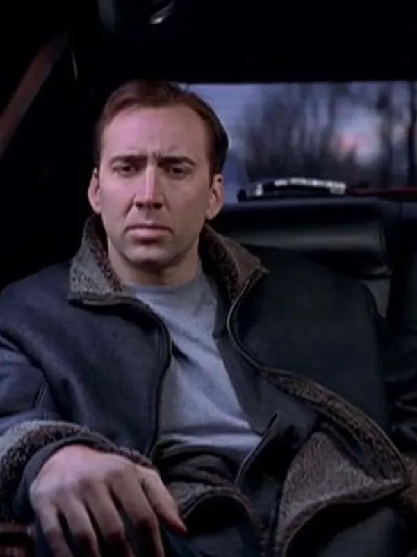 The Family Man Nicolas Cage Shearling Jacket