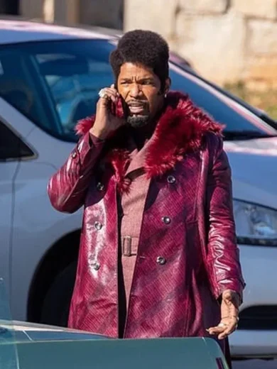They Cloned Tyrone Slick Charles Leather Coat