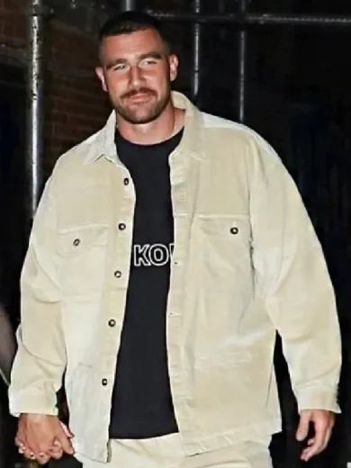 Travis Kelce Corduroy Jacket