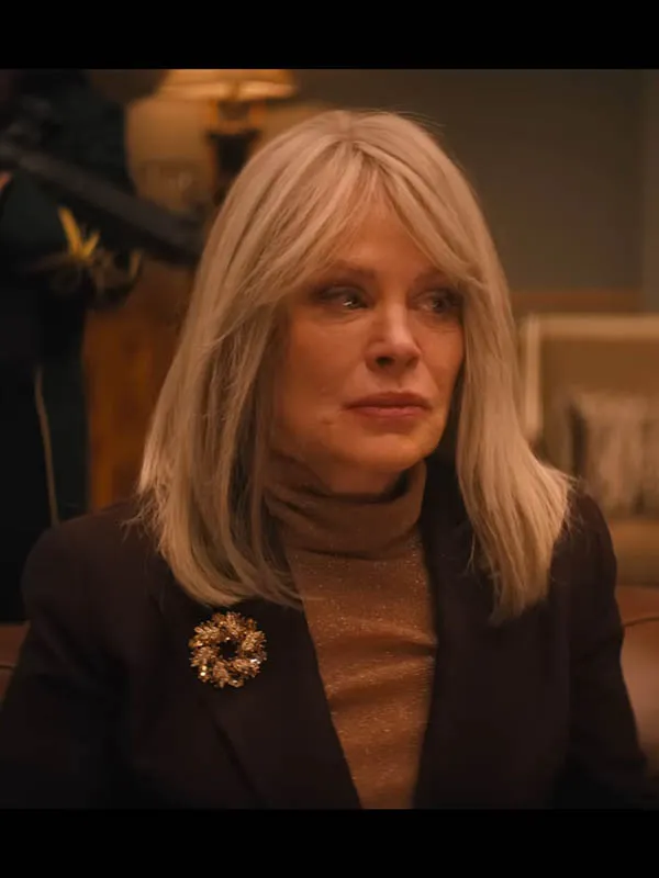 Violent Night Gertrude Brown Coat