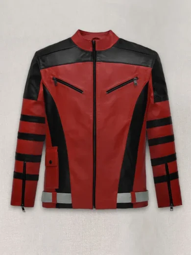 Dwayne Johnson Red One Leather Jacket