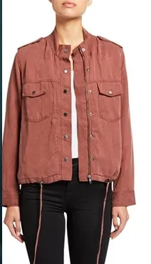 You Guinevere Beck Red Bomber Jacket
