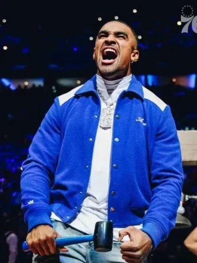 Jalen Hurts Amiri Varsity Jacket