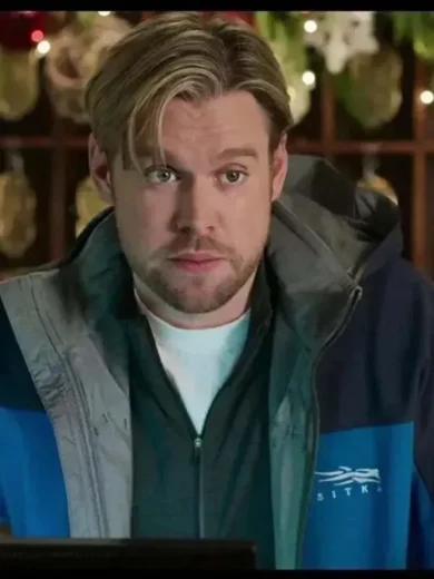 Falling for Christmas Jake Russell Hooded Jacket