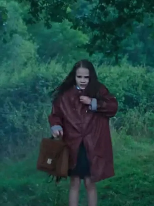 Matilda Wormwood Leather Coat