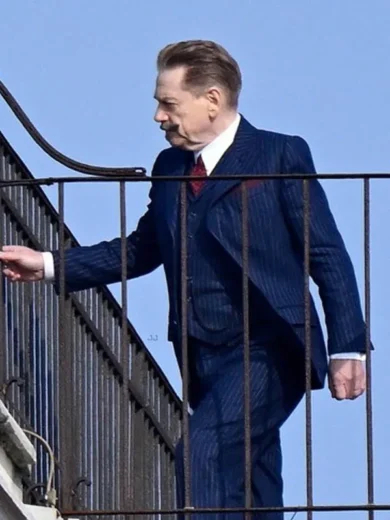 A Haunting In Venice Kenneth Branagh Coat
