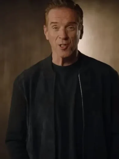 Billions S07 Bobby Axelrod Black Suede Jacket