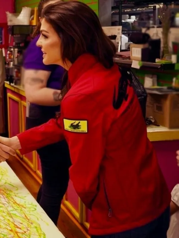 Don’t Tread on Florida Casey Desantis Red Jacket