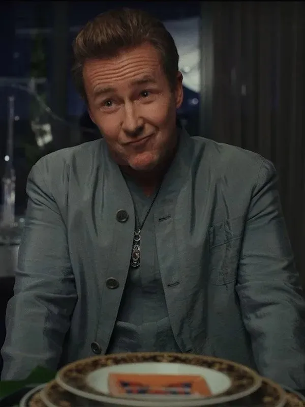 Glass Onion: A Knives Out Mystery Miles Bron Jacket