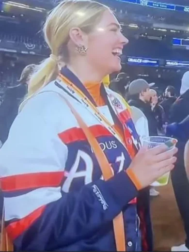 Kate Upton Justin Verlander Astros Jacket