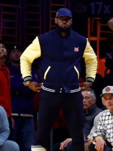 NBA 2023 LeBron James Varsity Jacket