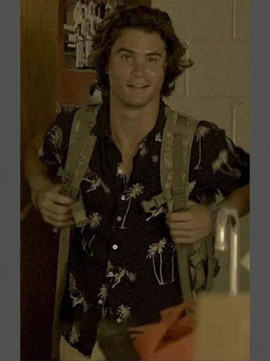 Outer Banks Horse And Palm Print Shirt