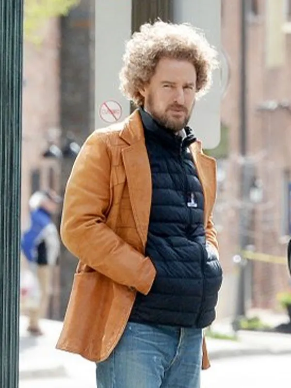 Paint 2023 Owen Wilson Leather Blazer